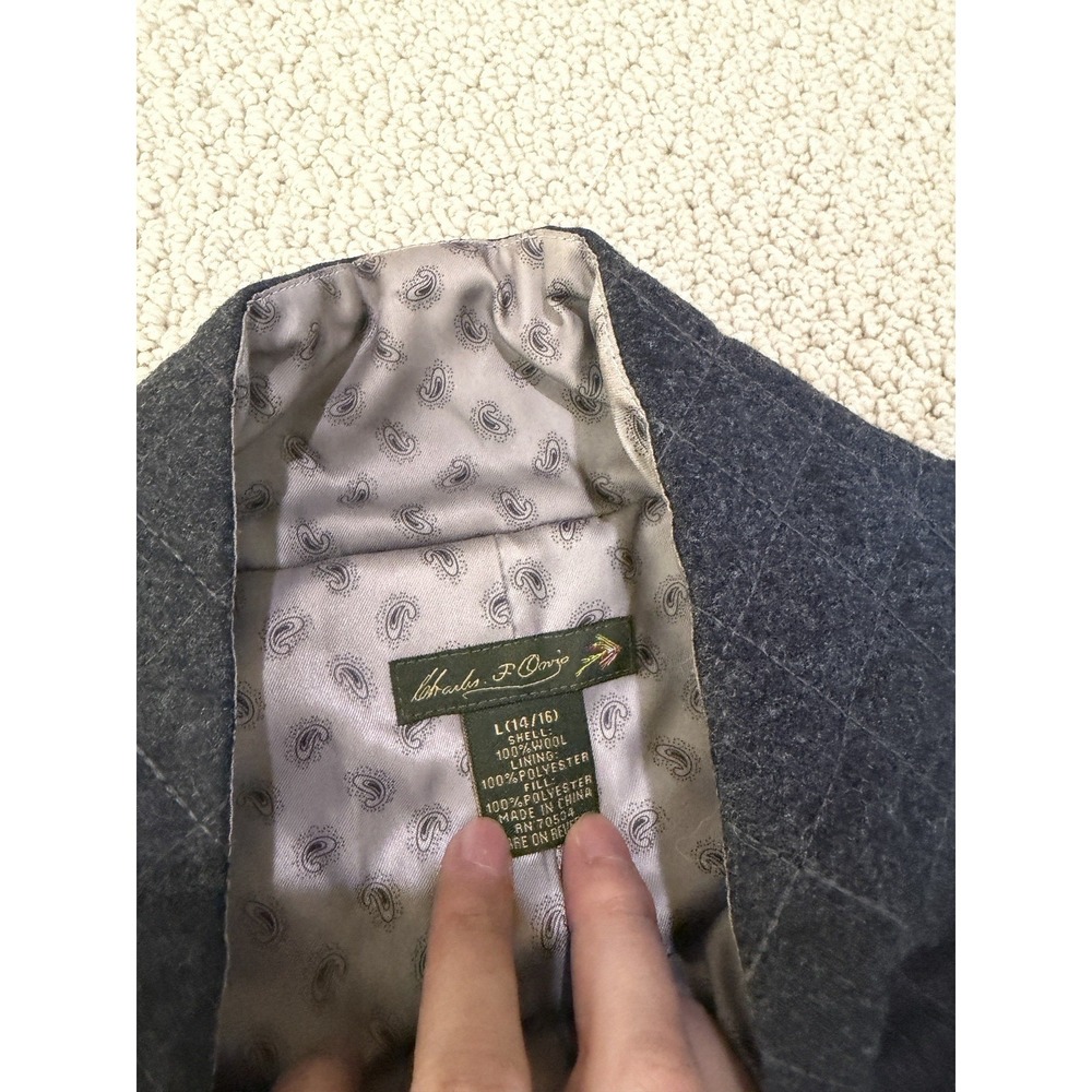 orvis women 100% wool jacket coat size L - Picture 5 of 11